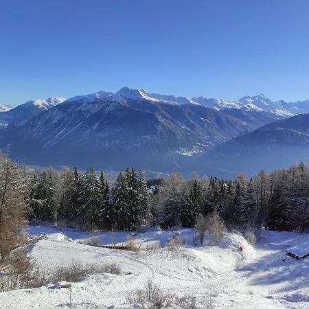 Mountain View With Parking & Fast Wifi Appartement Crans-Montana