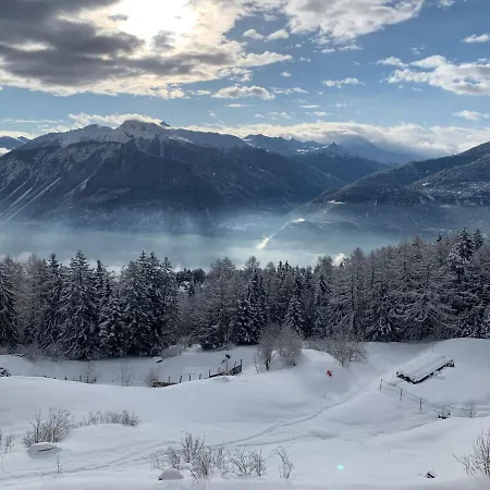 Mountain View With Parking & Fast Wifi Appartement Crans-Montana